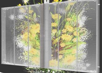Glaswerbung geführter Bildschirm-ultra dünner Leichtgewichtler für Gebäude