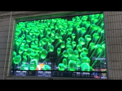 Ultradünnes, transparentes P10 LED-Display-Mesh mit 80 % Transparenz
