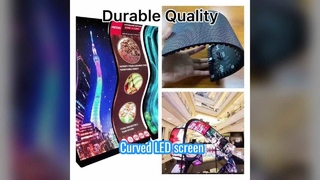 Gekrümmter LED Bildschirm