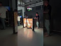 6-fach klappbarer LED-Rezeptionstresen | Tragbares faltbares LED-Display für Veranstaltungen